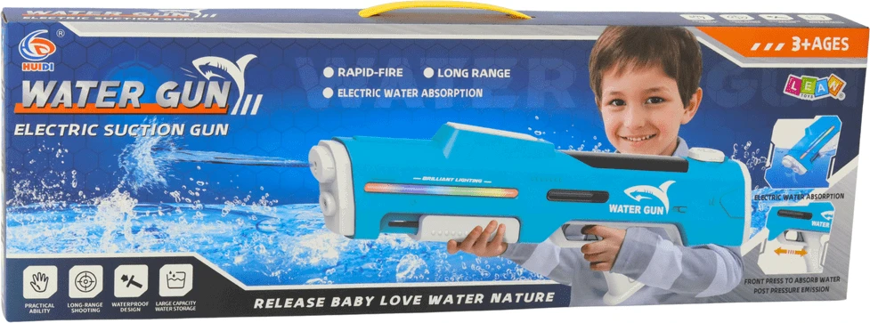 Lean Toys Elektrinis vandens šautuvas 61 cm, 1000 ml