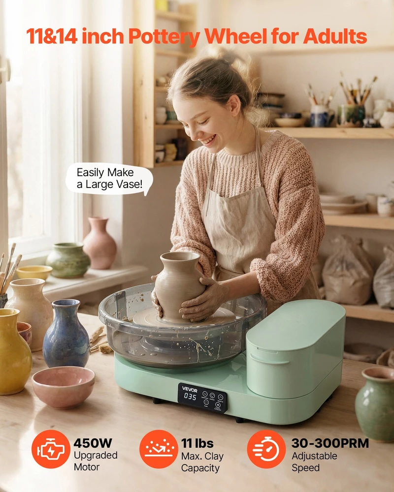 VEVOR Elektrinis molio suklys su pėdalu