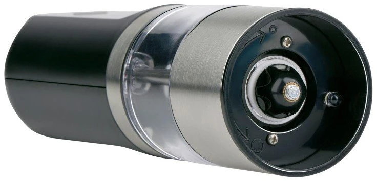 Alpina - Elektrinių druskos ir pipirų malūnėlių rinkinys su USB baterija (2 vnt.)