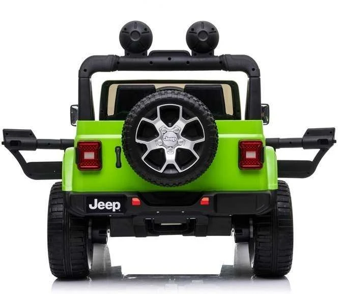 Elektromobilis džipas 4x4 Rubicon – nuotykiams ir smagiam važiavimui lauke.