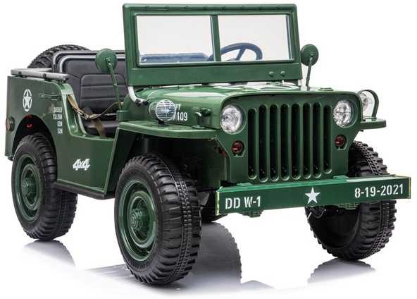 Lean Cars Elektromobilis vaikams Jeep JH101, žalias