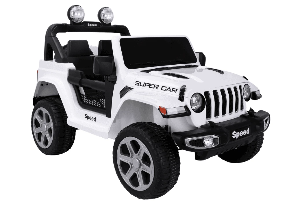 Lean Cars Vienvietis vaikiškas elektromobilis 4x4 LeanToys FT-938, baltas