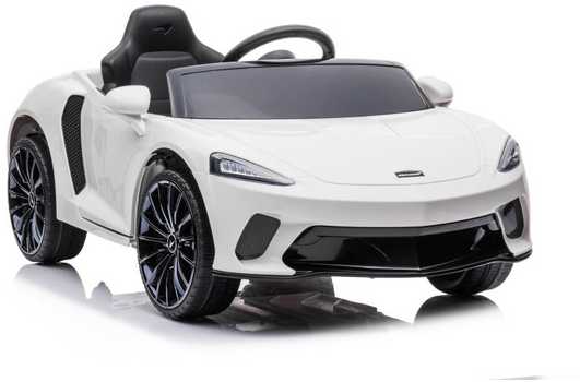 Lean Cars Vienvietis elektromobilis vaikams McLaren GT 12V, baltas