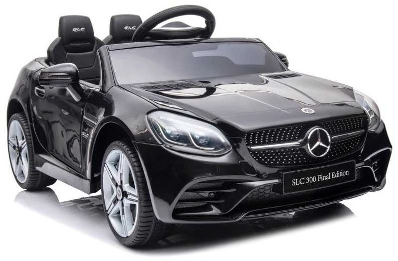 Elektromobilis Mercedes SLC 300 – mažiesiems vairuotojams smagiam pasivažinėjimui.
