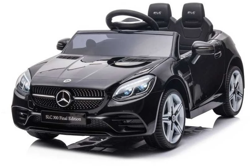 Elektromobilis Mercedes SLC 300 – mažiesiems vairuotojams smagiam pasivažinėjimui.