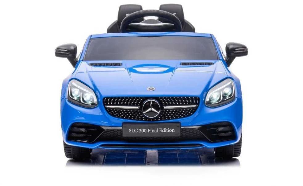 Elektromobilis Mercedes SLC 300 – smagiam ir saugiam vaikų vairavimo nuotykiui.