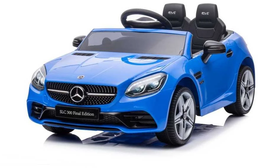 Elektromobilis Mercedes SLC 300 – smagiam ir saugiam vaikų vairavimo nuotykiui.
