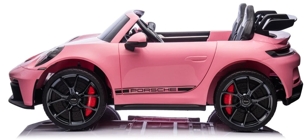 Lean Cars Vaikiškas elektromobilis Porsche GT3 DK-P911, rožinis