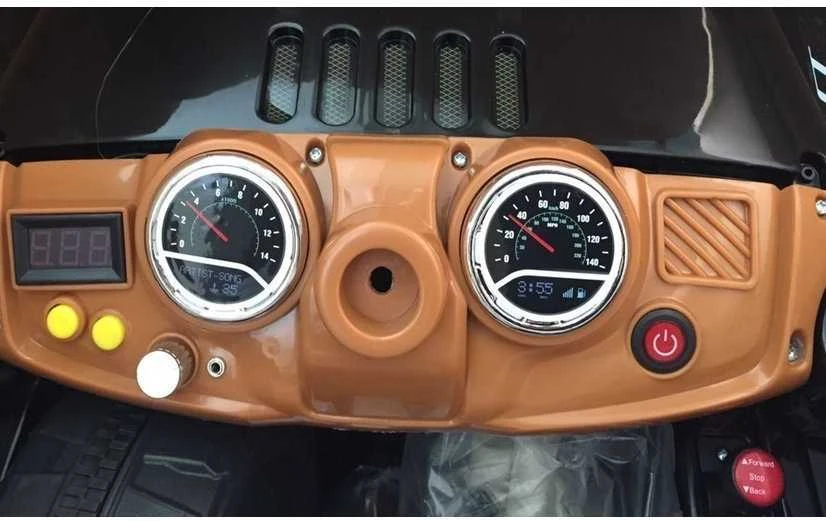 Lean Cars Elektromobilis vaikams Jeep JJ245, juodas