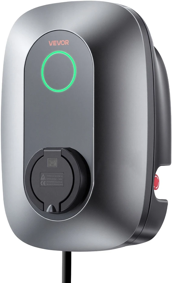 Elektromobilių įkrovimo stotelė VEVOR ZB09-E007KAB-M701, 7 kW