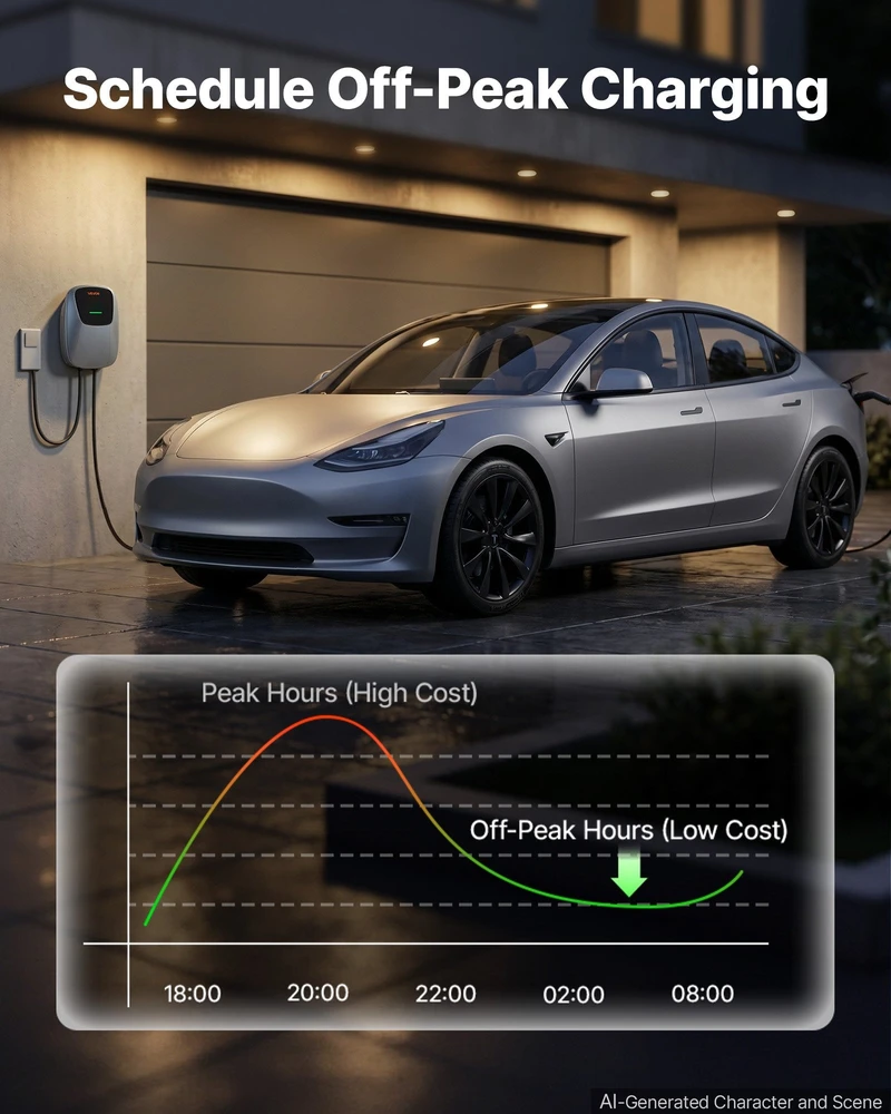 Elektromobilių įkrovimo stotelė VEVOR ZB13-E022KAB-F701, 22 kW
