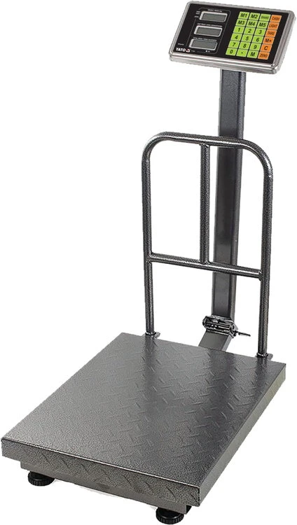 Yato ELEKTRONINĖ PLATFORMINĖS SVARSTYKLĖS | 300 KG / 50 G TIKSLUMAS (YT-73283)