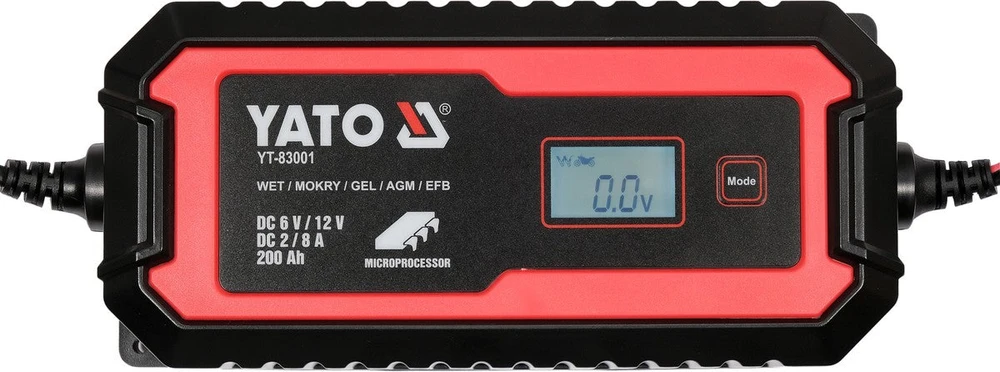 YT.ELECTRONIC RECTIFIER 6V/2A, 12V/8A | Yato