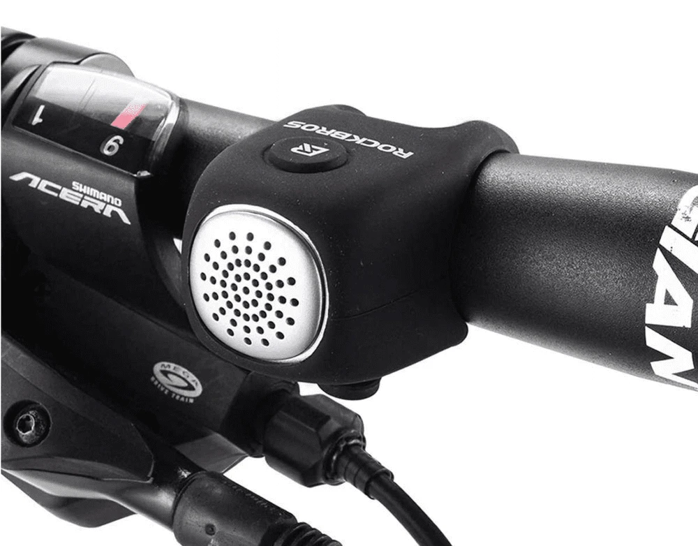 Rockbros CB1709BK elektroninis dviračio skambutis – juodos spalvos