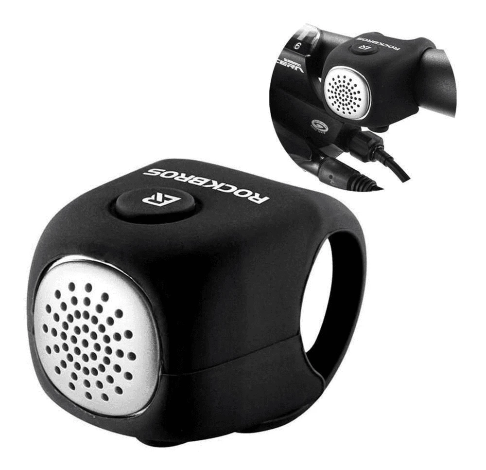 Rockbros CB1709BK elektroninis dviračio skambutis – juodos spalvos