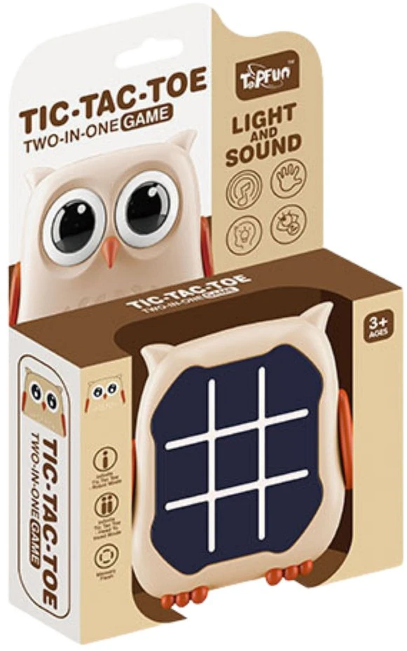 Lean Toys Elektroninis žaidimas „Pelėda 3in1“