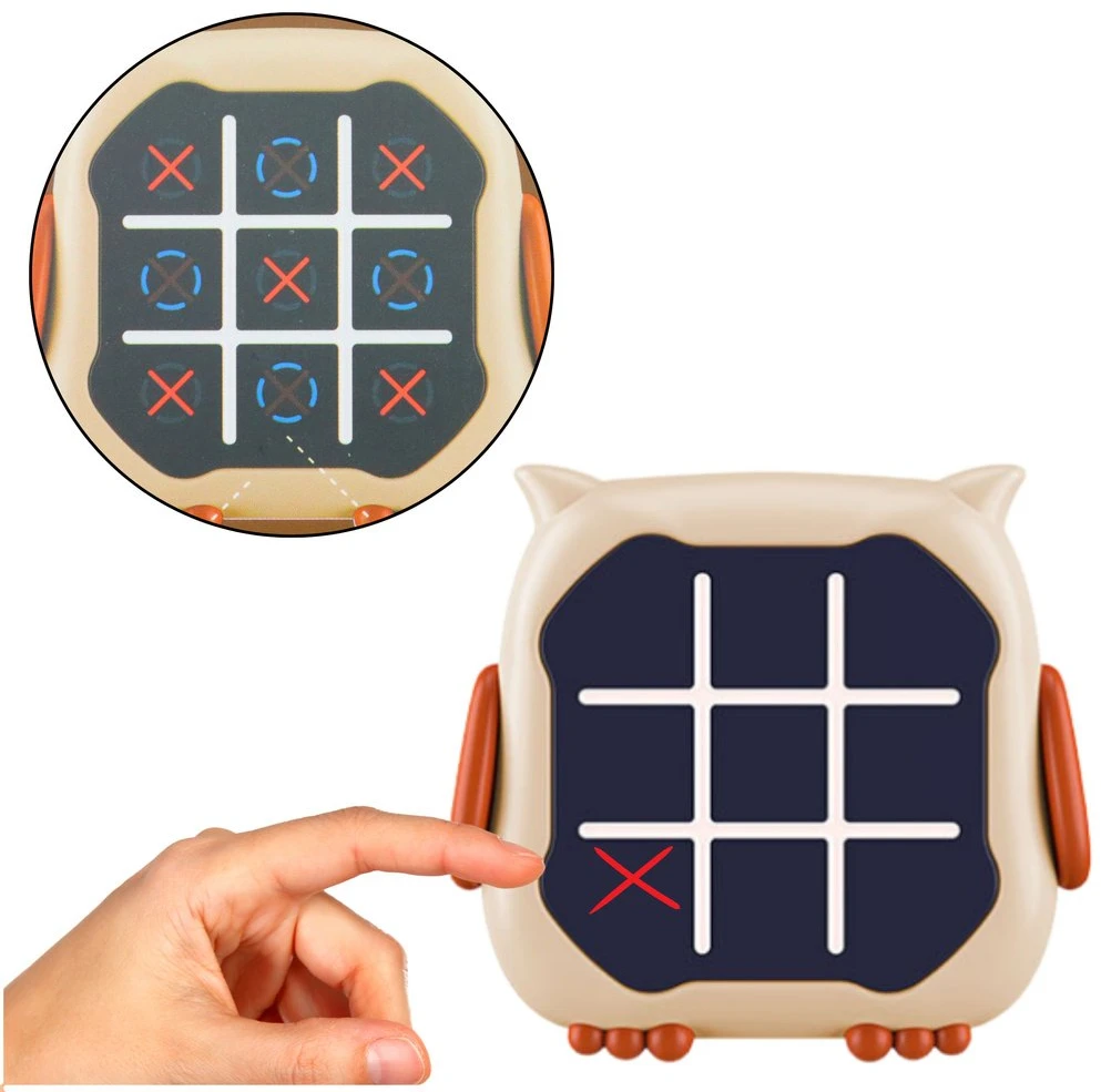 Lean Toys Elektroninis žaidimas „Pelėda 3in1“