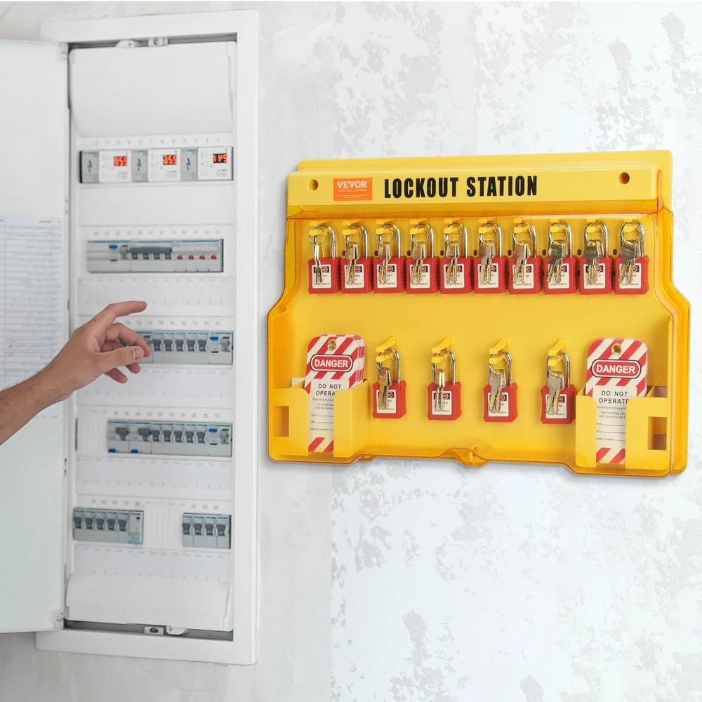 VEVOR Elektros blokavimo rinkinys su 60 dalių