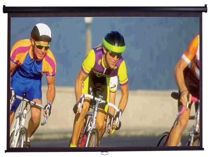 Elite Screens | Manual Series | M100UWH | Įstrižainė 100" | 16:9 | Matomo vaizdo plotis (W) 221 cm | Juodas