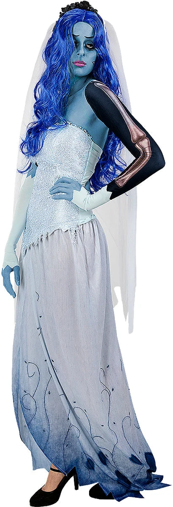 Emilijos kostiumas moterims – „Mirusi nuotaka“ (Corpse Bride)