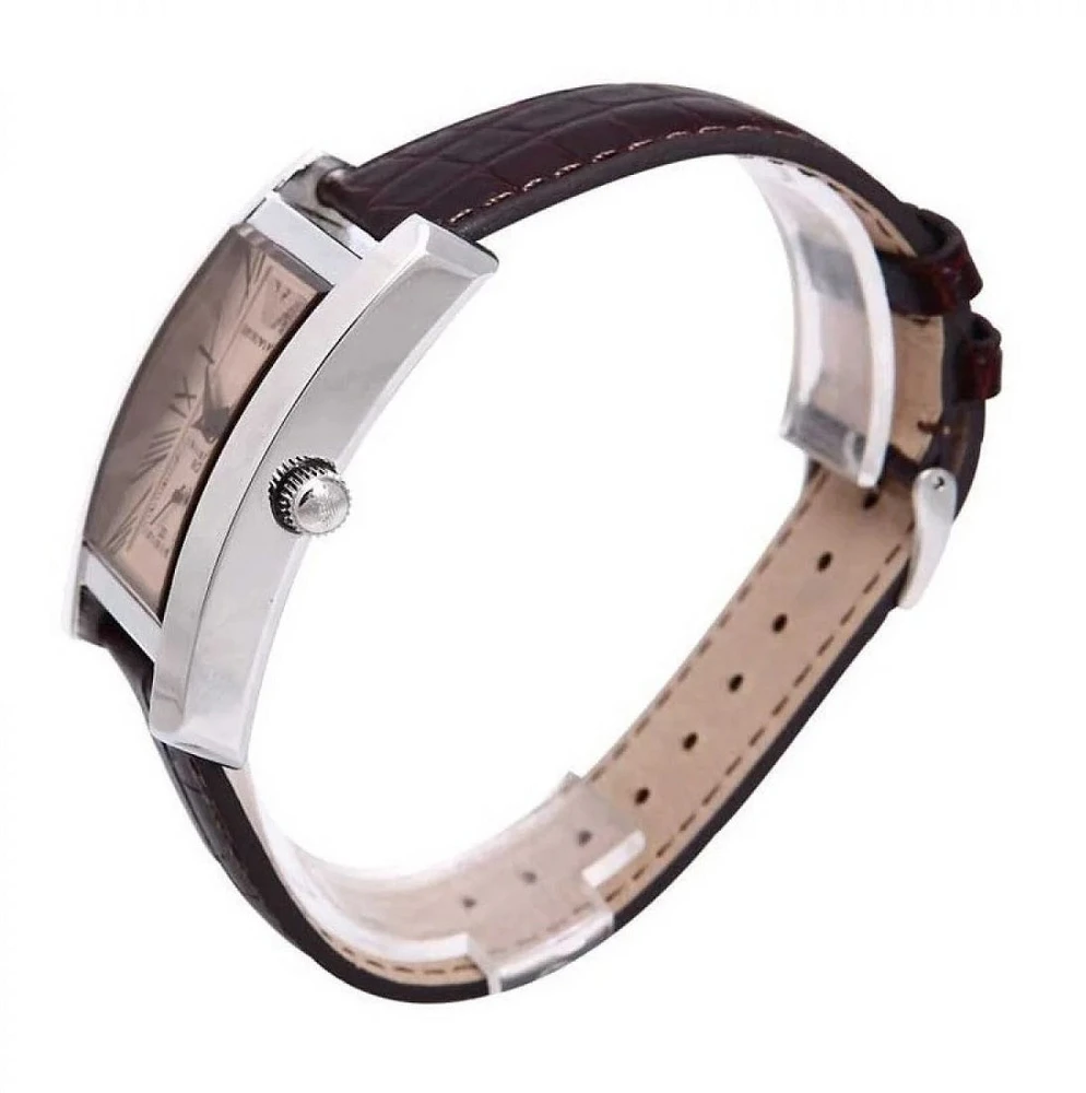 „Emporio Armani AR0155“ klasikinis moteriškas odinis laikrodis