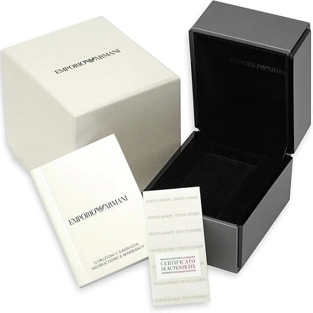 „Emporio Armani AR60053 Meccanico“ vyriškas žalias automatinis laikrodis