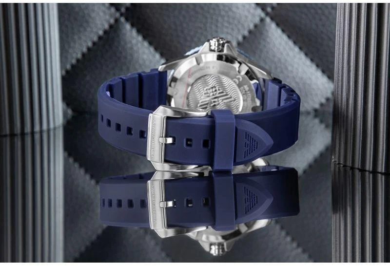 EMPORIO ARMANI World Explorer Solar AR11785 vyriškas laikrodis + DĖŽUTĖ