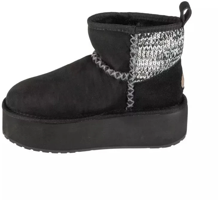 EMU Australia Stinger Knit Platform W W13143-BLAK Batai