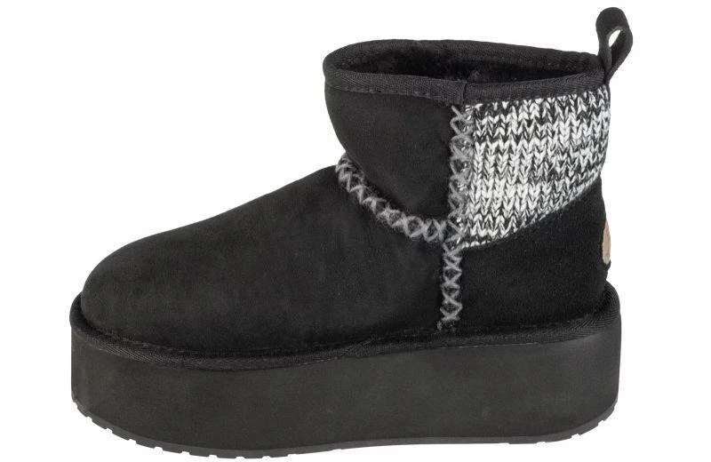 EMU Australia Stinger Knit Platform W W13143-BLAK Batai