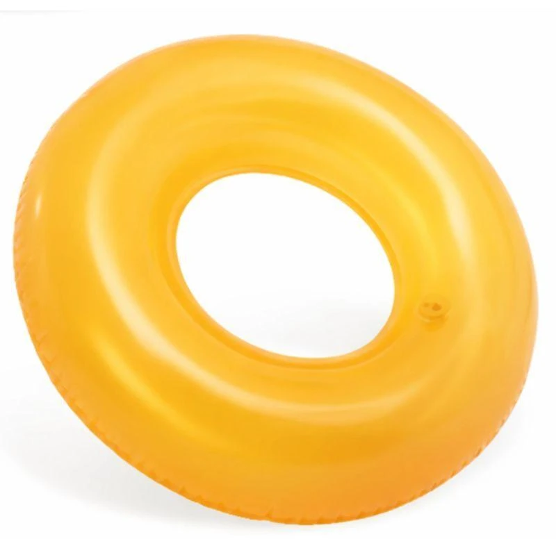 EMWU INTEX Plaukimo ratas 28cm Geltonas