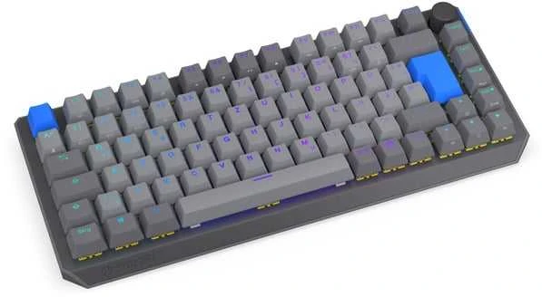 ENDORFY Thock V2 75% Wireless, Gaming-klaviatūra - pilka, DE-išdėstymas, ENDORFY Geltona by Gateron