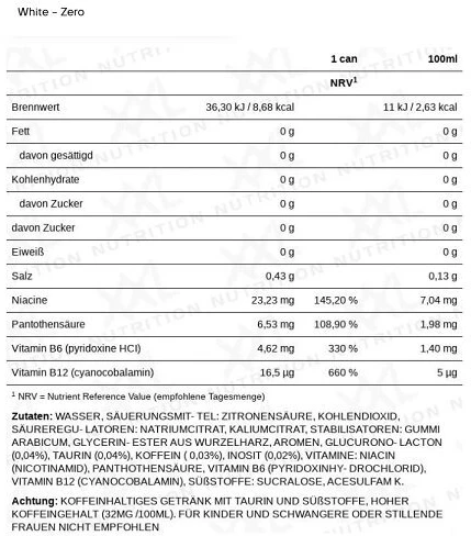 Energinis gėrimas XXL Nutrition Energize! 6 × 330 ml