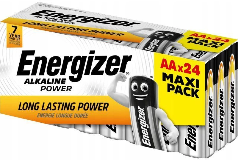 ENERGIZER AP AA LR6 baterijos 24 vnt. naujos