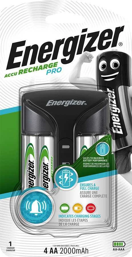 ENERGIZER Pro pakrovėjas 4X2000 mAhs