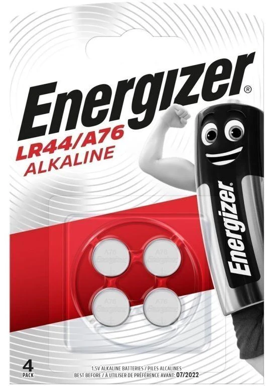 Element. Energizer Baterija LR44/A76 Alka