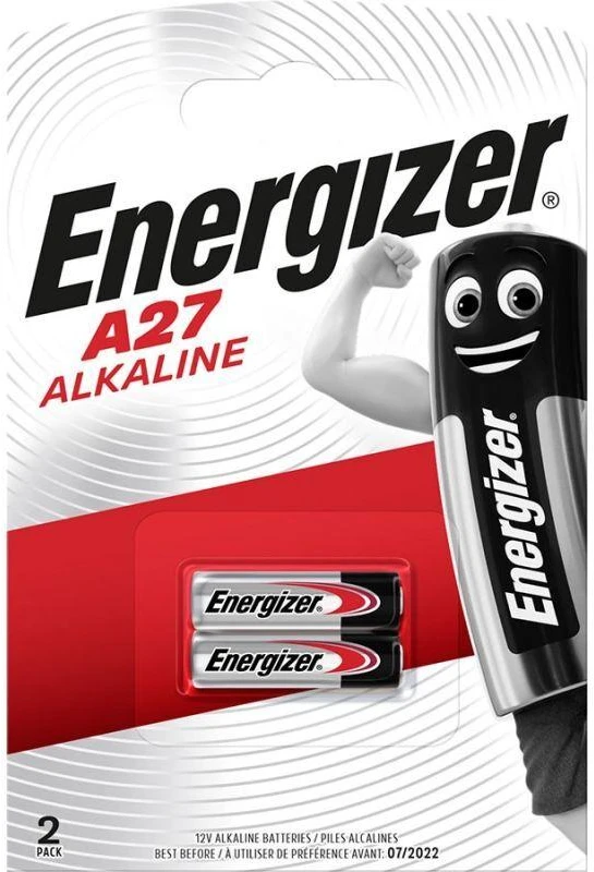 ENERGIZER Specializuotos baterijos A27 27A L828 2 vnt.