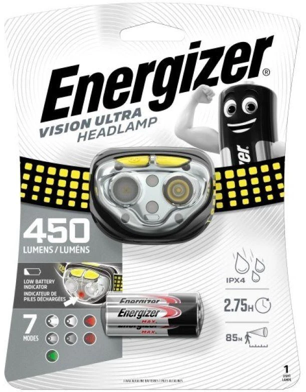 PRIEKINIS ŽIBINTAS LT-VISION-ULTRA/450 ENERGIZER