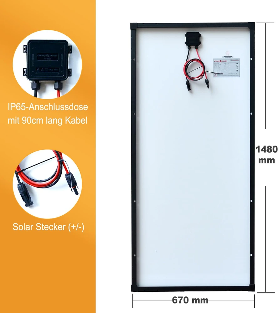 Enjoy solar® Saulės panelės 12V