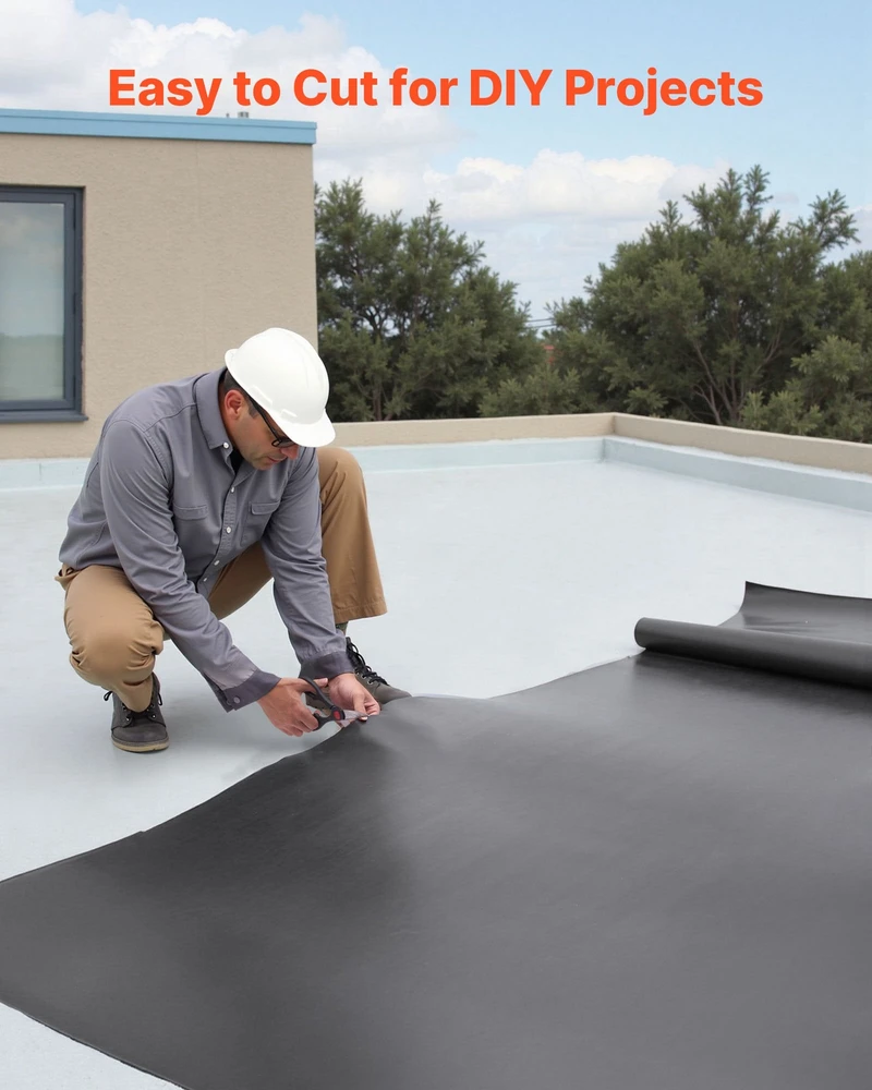 VEVOR EPDM gumos danga 4.5 m x 6.1 m