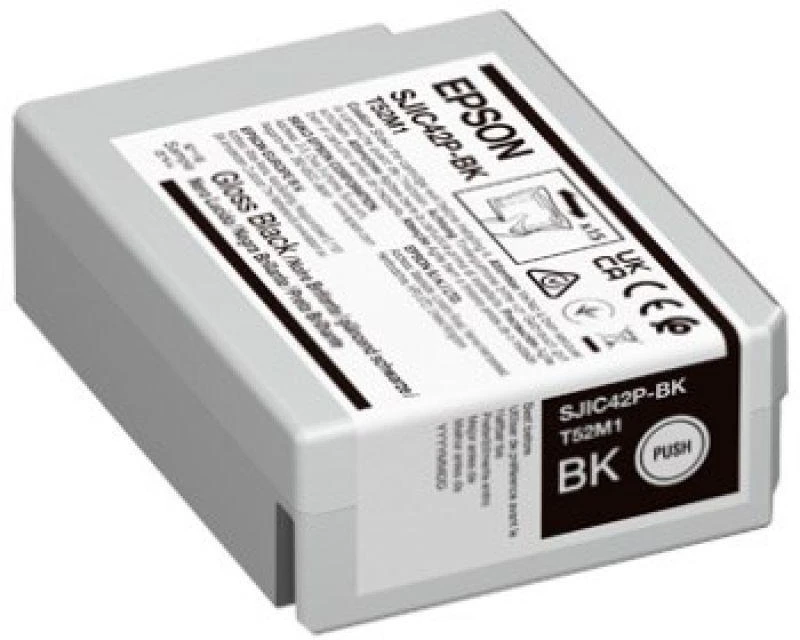 Epson SJIC42P-BK (C13T52M140) Rašalinė kasetė, Juoda