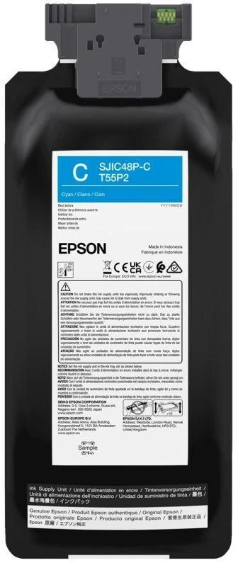 Carruzzo Epson SJIC48P-C rašalo kasetė 1 vnt Originalus Žydras