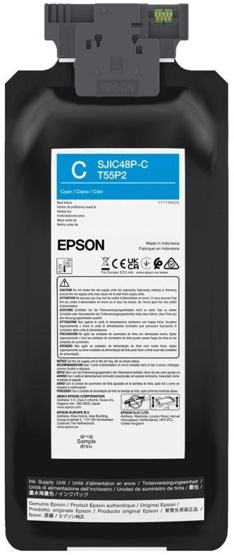 Carruzzo Epson SJIC48P-C rašalo kasetė 1 vnt Originalus Žydras