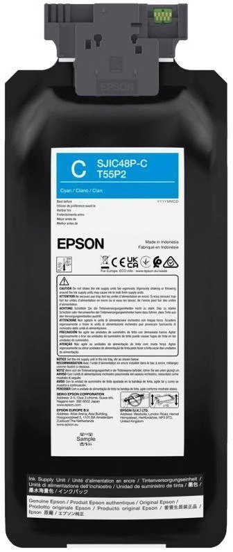 Carruzzo Epson SJIC48P-C rašalo kasetė 1 vnt Originalus Žydras