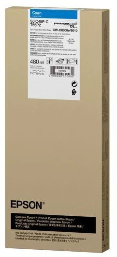 Carruzzo Epson SJIC48P-C rašalo kasetė 1 vnt Originalus Žydras