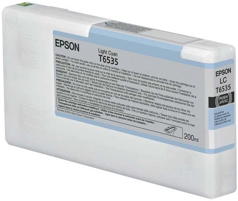Šviesiai žalsvai mėlynos spalvos EPSON rašalas T6535, skirtas Stylus Pro 4900