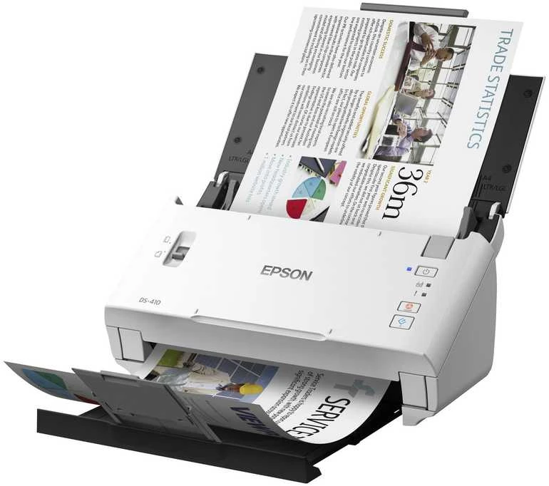 Skeneris Epson | Darbo jėga DS-410 | Spalva | Dokumentų skaitytuvas