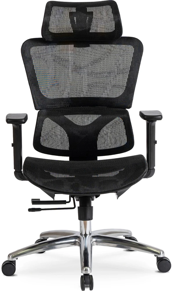 Ergonominė biuro pasukama kėdė ROYAL, juoda