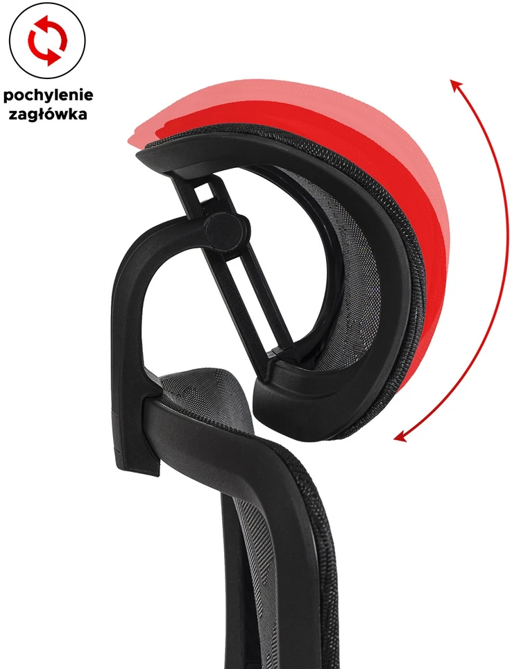 Ergonominė biuro pasukama kėdė ROYAL, juoda