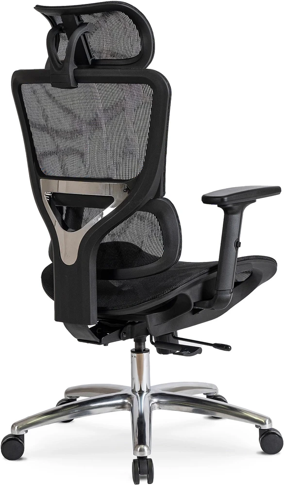 Ergonominė biuro pasukama kėdė ROYAL, juoda