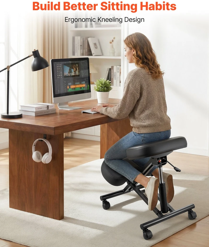 Vevor Ergonominė kėdė su ratukais